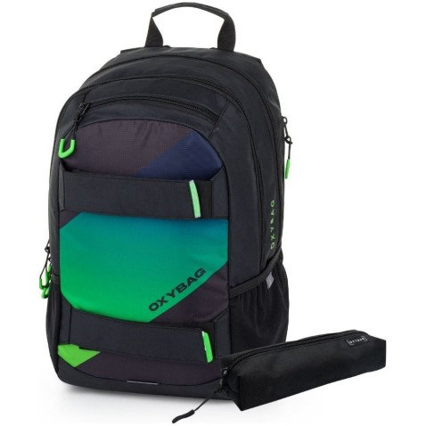 Školní batoh OXY Sport Ombre boy + etue