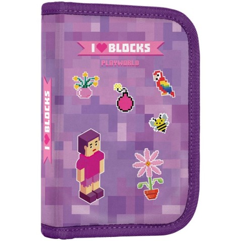 Školní penál OXYBAG Playworld Girl