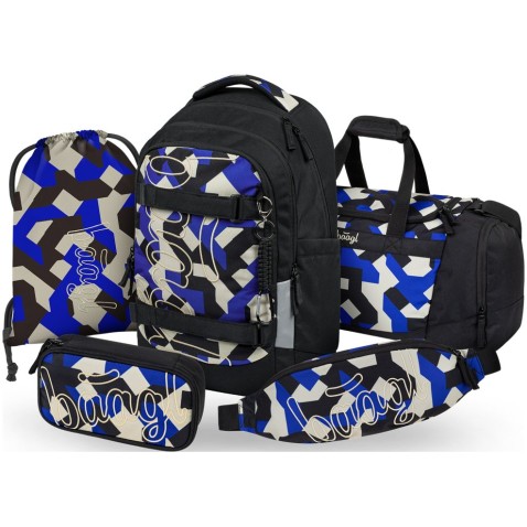 Školní batoh pro 2 stupeň Baagl Skate Max Variety 5dílný set