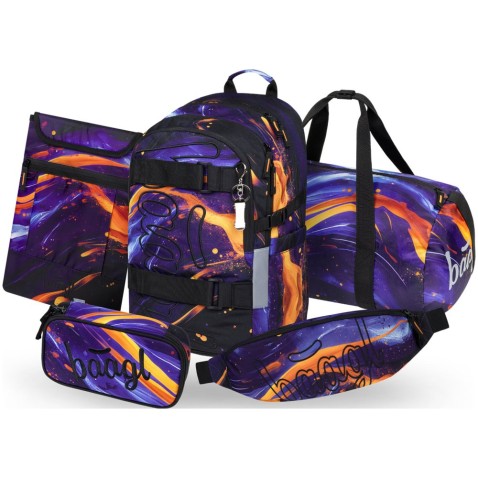 Školní batoh pro 2. stupeň Skate Vibe 5dílný set