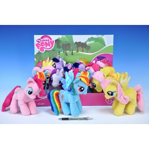 Poník My Little Pony plyš 17cm 4 druhy 12ks  0+