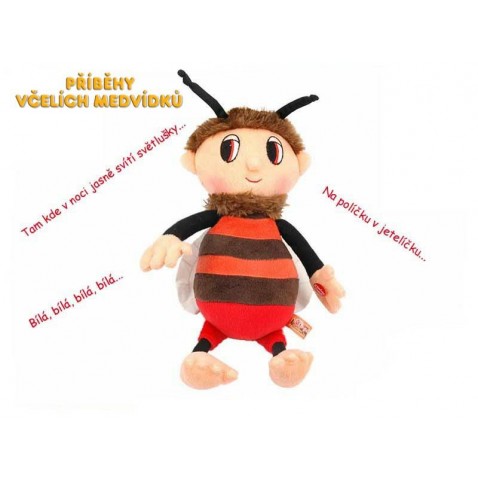 Včelí medvídek Brumda plyš česky zpívající 29cm na baterie 0+