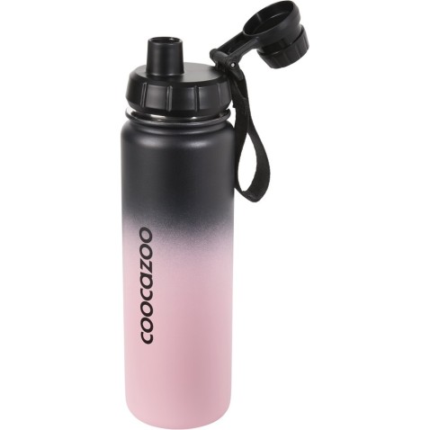 Láhev na pití z nerezové oceli coocazoo 0,7 l, Gradient Rose