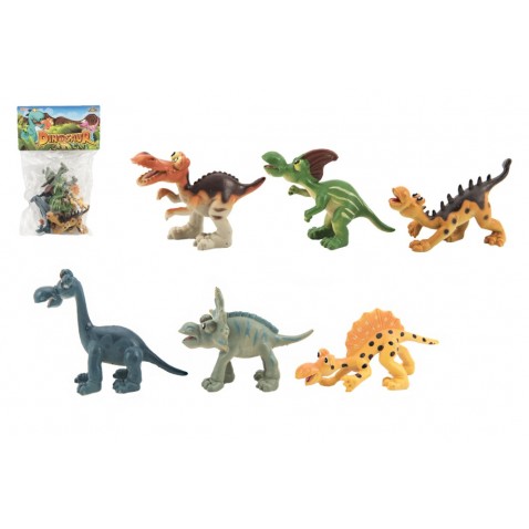 Dinosaurus plast 9-11cm