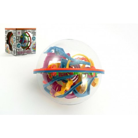 Hlavolam Bludiště 3D koule 138 kroků
