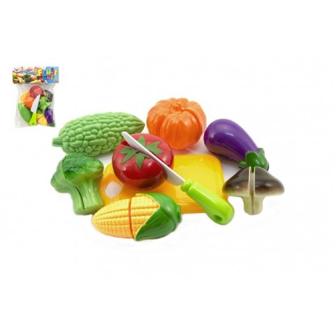 Krájecí ovoce a zelenina s nádobím plast 9ks 19x25cm