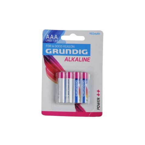 Baterie Grundig LR03/AAA 1,5 V alkaline 4ks