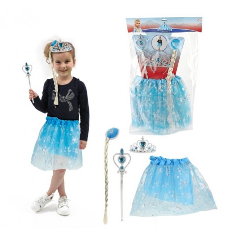 Kostým/sukně princezna Ledové království/Frozen s doplňky