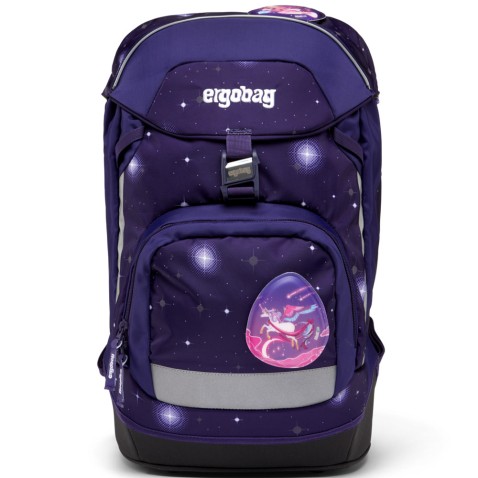 Školní batoh pro holky Ergobag prime Galaxy fialový 2023