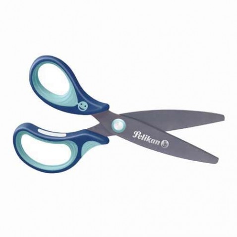 Nůžky pro praváky Griffix modré