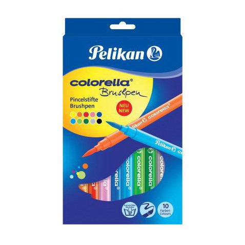 Fixy štětcové Pelikan Colorella 10 ks