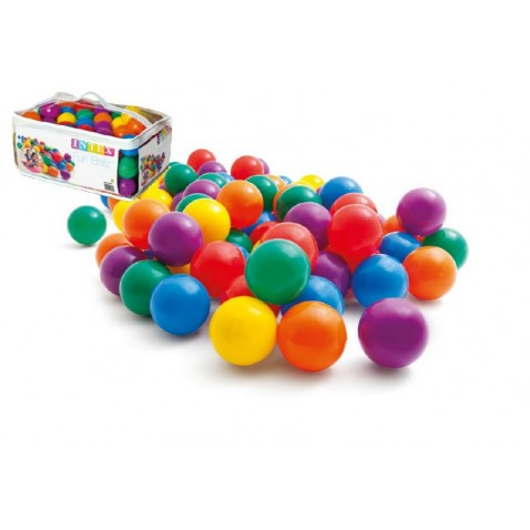Míček/Míčky do hracích koutů 6,5cm barevný 100ks 2+