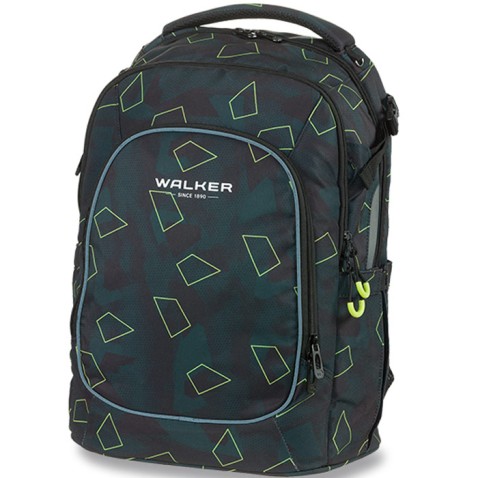 Studentský batoh Walker CAMPUS EVO 2.0 Green Polygon