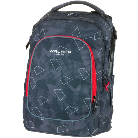 Školní batoh Walker CAMPUS EVO 2.0 Grey Polygon