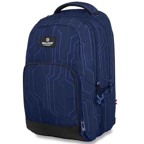 Batoh pro středoškoláky Walker College Cyber Blue