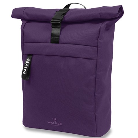 Stylový batoh Roll Top Walker Purple Velvet