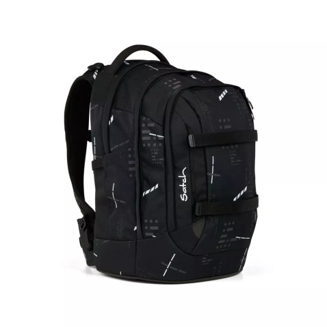 Studentský batoh Ergobag Satch match plus - Ninja Matrix