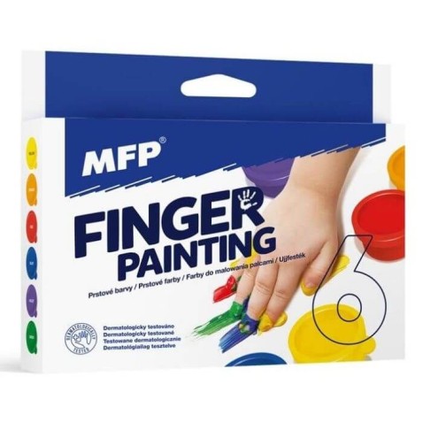 Barvy prstové MFP 6 x 30 ml