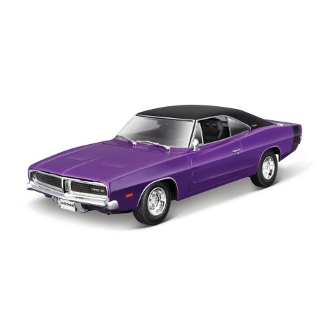 Maisto - 1969 Dodge Charger R/T, fialová, 1:18