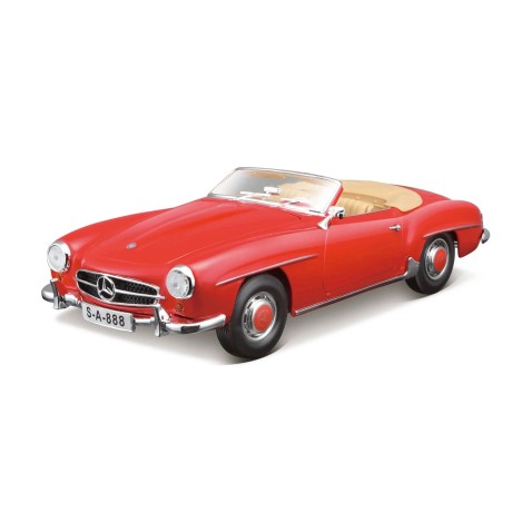 Maisto - 1955 Mercedes-Benz 190SL, červená, 1:18