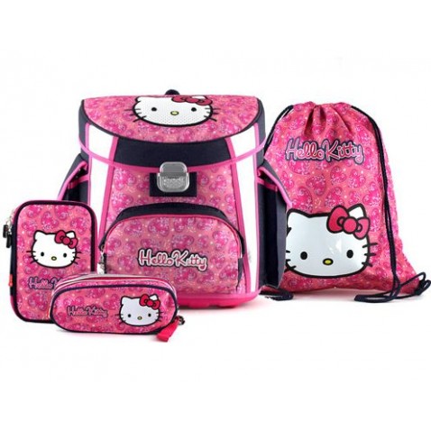 Školní aktovka Hello Kitty 4dílný set