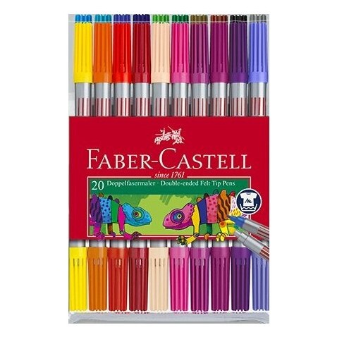 Dětské fixy Faber-Castell 20 barev