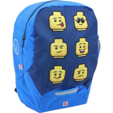 Dětský batoh LEGO Faces Blue