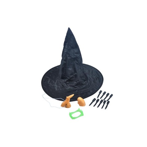Čarodějnický klobouk + doplňky