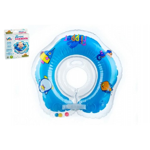 Plavací nákrčník Flipper/Kruh modrý