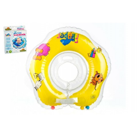 Plavací nákrčník Flipper/Kruh žlutý