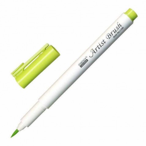 Štětcový fix - MARVY YELLOW GREEN ARTIST BRUSH