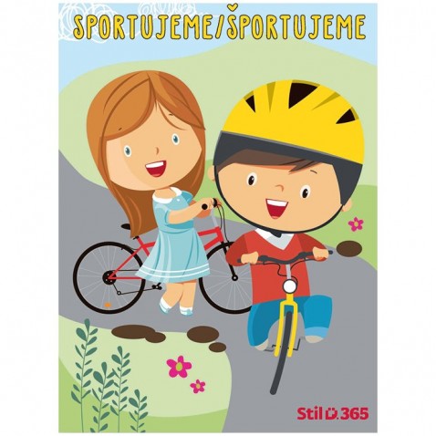 Omalovánky A5 SPORTUJEME