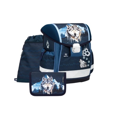 Školní aktovka Belmil 403-13 Northern Alpha - 3dílný set