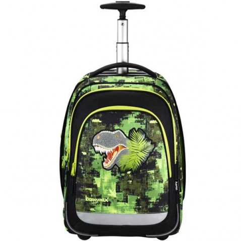 Školní batoh Baggymax Trolley, Dino