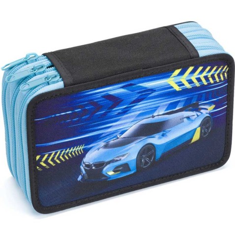 Třípatrový penál prázdný Stil Top Speed