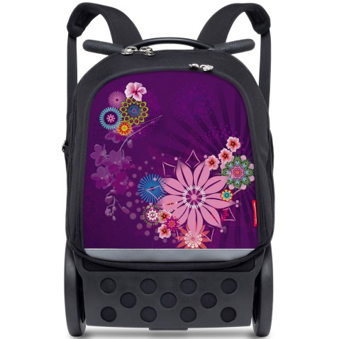 Školní batoh Nikidom Roller UP XL Bloom na kolečkách