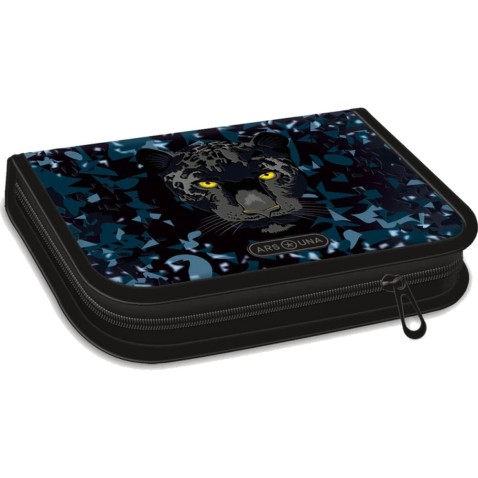Školní penál ArsUna Black Panther 26 plněný