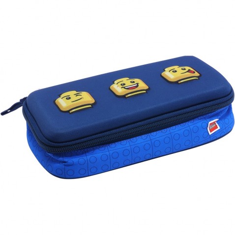 Studentský penál LEGO Faces Blue 3D
