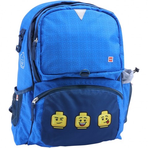 Školní batoh LEGO Freshmen Faces Blue