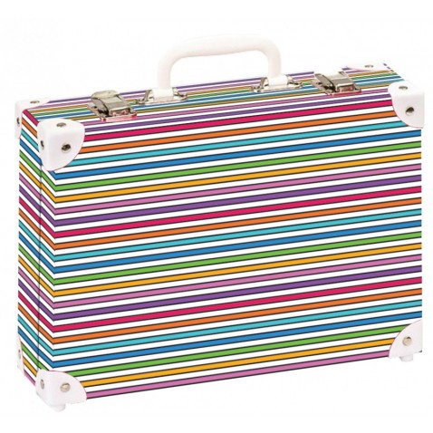 Školní kufřík velký Proužky