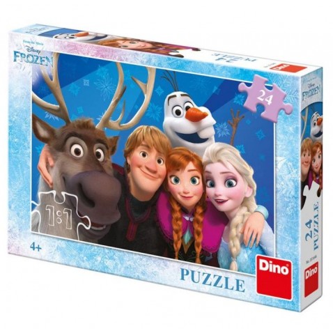 Puzzle Ledové království/Frozen Selfie 24 dílků
