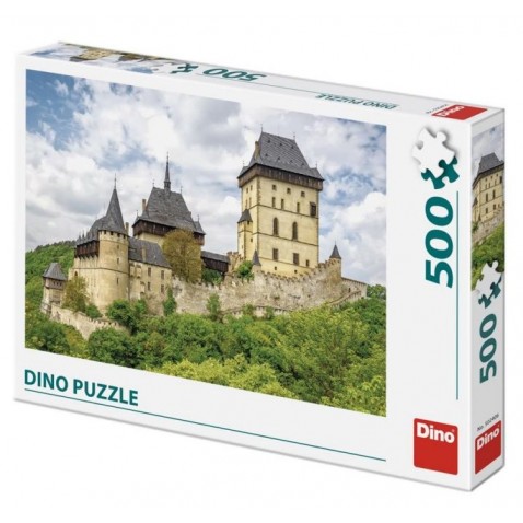 Puzzle hrad Karlštejn 47x33cm 500 dílků