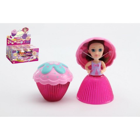 Panenka/Cupcake mini  8cm vonící 12 druhů  24ks  2. série