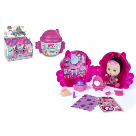 CRY BABIES Magické slzy plast 2. série okřídlený domeček 2 barvy