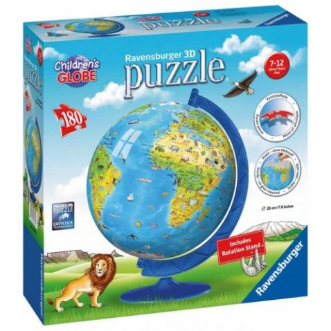 Puzzle dětský globus (anglický) 180 dílků
