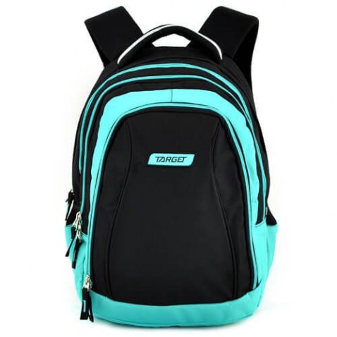 Školní batoh Target 2v1 modro-černý