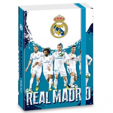 Box na sešity Real Madrid hráči A4
