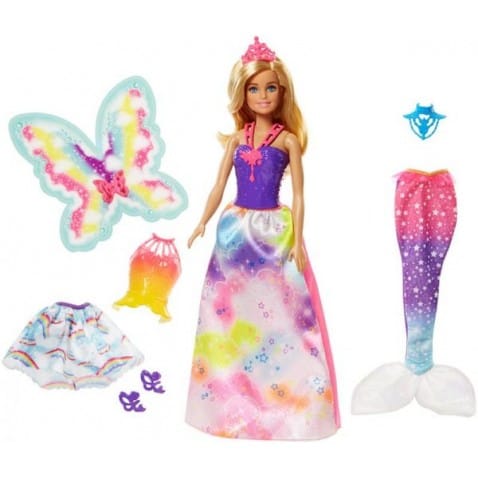 Barbie víla a pohádkové  oblečky