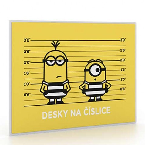 Desky na číslice Mimoni