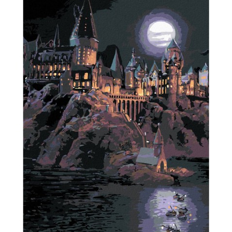Zuty Malování podle čísel HARRY POTTER STUDENTI